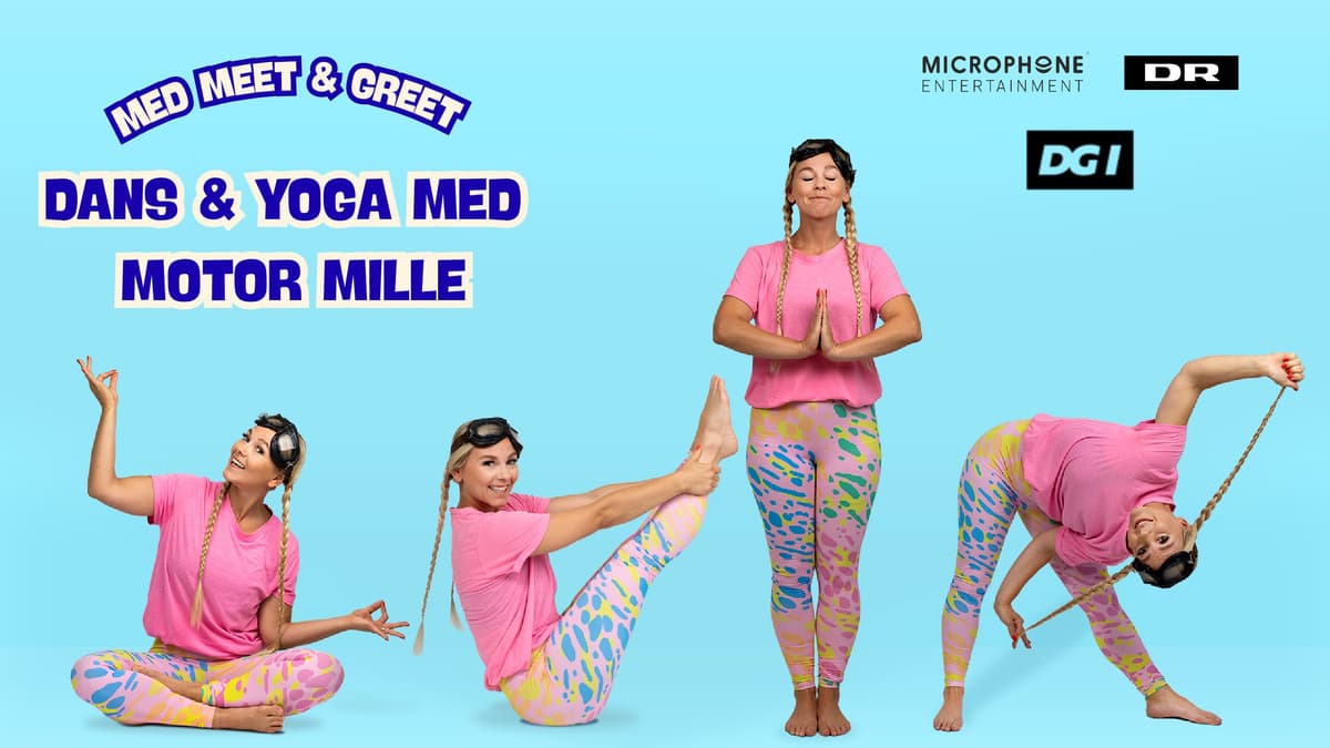 Motor Mille - Dans & Yoga for børn i efterårsferien 2025